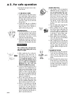 Предварительный просмотр 8 страницы Zenoah BC2002 Owner'S Manual