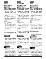 Preview for 35 page of Zenoah BC2602DLM Operator'S Manual