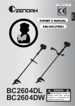 Zenoah BC2604DL Owner'S Manual preview