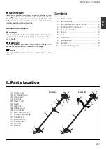 Preview for 3 page of Zenoah BC2604DL Owner'S Manual