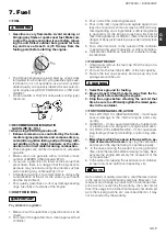 Preview for 9 page of Zenoah BC2604DL Owner'S Manual