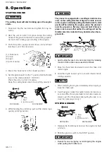 Preview for 10 page of Zenoah BC2604DL Owner'S Manual