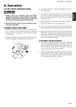 Preview for 13 page of Zenoah BC2604DL Owner'S Manual