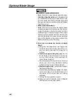 Preview for 20 page of Zenoah BC3401DL Owner'S/Operator'S Manual