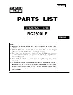 Preview for 9 page of Zenoah BC340WE Parts Catalog