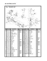 Предварительный просмотр 2 страницы Zenoah BC3410FW Parts List