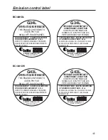 Предварительный просмотр 5 страницы Zenoah BC4401DW Owner'S/Operator'S Manual