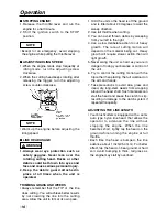 Предварительный просмотр 16 страницы Zenoah BC4401DW Owner'S/Operator'S Manual