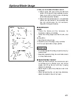 Предварительный просмотр 21 страницы Zenoah BC4401DW Owner'S/Operator'S Manual