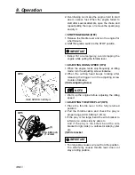 Preview for 18 page of Zenoah BCX2600S Owner'S/Operator'S Manual