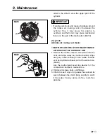 Preview for 27 page of Zenoah BCX2600S Owner'S/Operator'S Manual