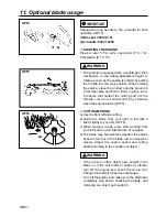 Preview for 30 page of Zenoah BCX2600S Owner'S/Operator'S Manual