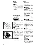 Preview for 34 page of Zenoah BCX2601DL Operator'S Manual