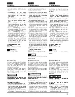 Preview for 53 page of Zenoah BCX2601DL Operator'S Manual