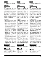 Preview for 63 page of Zenoah BCX2601DL Operator'S Manual