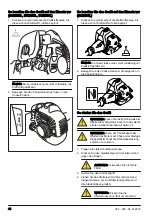 Предварительный просмотр 44 страницы Zenoah BCZ260L Operator'S Manual