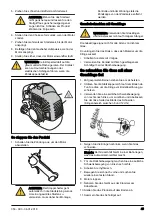 Предварительный просмотр 45 страницы Zenoah BCZ260L Operator'S Manual