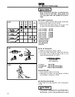 Preview for 44 page of Zenoah BCZ2610S-CA Manual