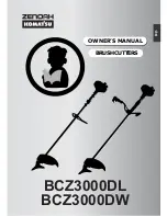 Zenoah BCZ3000DW Owner'S Manual preview