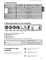 Предварительный просмотр 5 страницы Zenoah BCZ4000DW Owner'S Manual