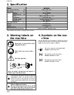 Preview for 4 page of Zenoah BK2650DL Owner'S Manual