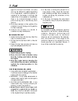 Предварительный просмотр 15 страницы Zenoah BT225 Owner'S/Operator'S Manual