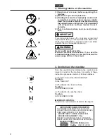 Предварительный просмотр 6 страницы Zenoah CHT2200 Manual