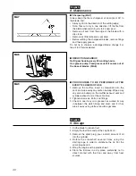 Предварительный просмотр 40 страницы Zenoah CHT2200 Manual