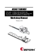 Предварительный просмотр 1 страницы Zenoah CHTZ2401 Workshop Manual