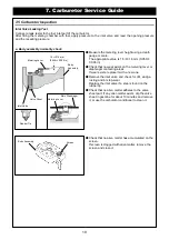 Предварительный просмотр 21 страницы Zenoah CHTZ2401 Workshop Manual