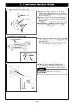 Предварительный просмотр 22 страницы Zenoah CHTZ2401 Workshop Manual