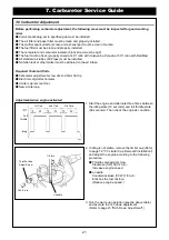 Предварительный просмотр 23 страницы Zenoah CHTZ2401 Workshop Manual