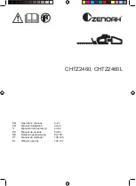 Preview for 1 page of Zenoah CHTZ2460 Operator'S Manual