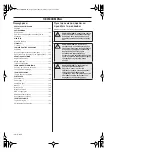 Предварительный просмотр 128 страницы Zenoah CHTZ2460 Operator'S Manual