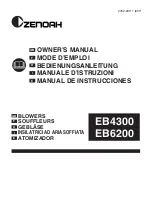 Preview for 1 page of Zenoah EB430 Owner'S Manual