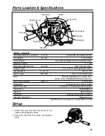 Предварительный просмотр 9 страницы Zenoah EDG2300 Owner'S/Operator'S Manual