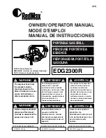 Preview for 1 page of Zenoah EDG2300R Owner'S Manual