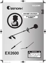 Preview for 1 page of Zenoah EX2600 Owner'S Manual