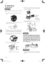 Предварительный просмотр 16 страницы Zenoah EX2600 Owner'S Manual