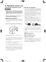 Предварительный просмотр 18 страницы Zenoah EX2600 Owner'S Manual