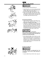 Предварительный просмотр 14 страницы Zenoah EXZ2401S Manual