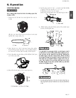 Предварительный просмотр 17 страницы Zenoah EXZ2610DL Owner'S Manual