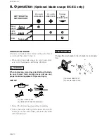 Предварительный просмотр 20 страницы Zenoah EXZ2610DL Owner'S Manual