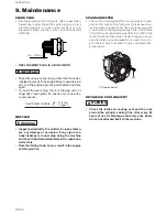 Предварительный просмотр 26 страницы Zenoah EXZ2610DL Owner'S Manual