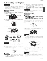 Предварительный просмотр 11 страницы Zenoah G2000 Owner'S Manual