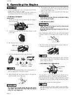 Preview for 10 page of Zenoah G2000T Owner'S Manual