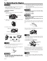 Предварительный просмотр 10 страницы Zenoah G2000T Owner'S Manual