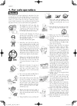 Preview for 4 page of Zenoah G2200T Owner'S Manual