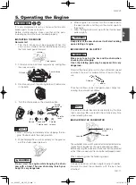 Предварительный просмотр 11 страницы Zenoah G2200T Owner'S Manual