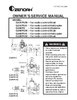 Zenoah G231PUM Owner'S Service Manual preview